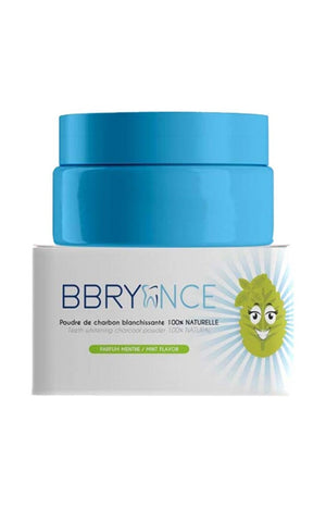 Poudre de charbon blanchissante 100% naturelle - Menthe - 30 g