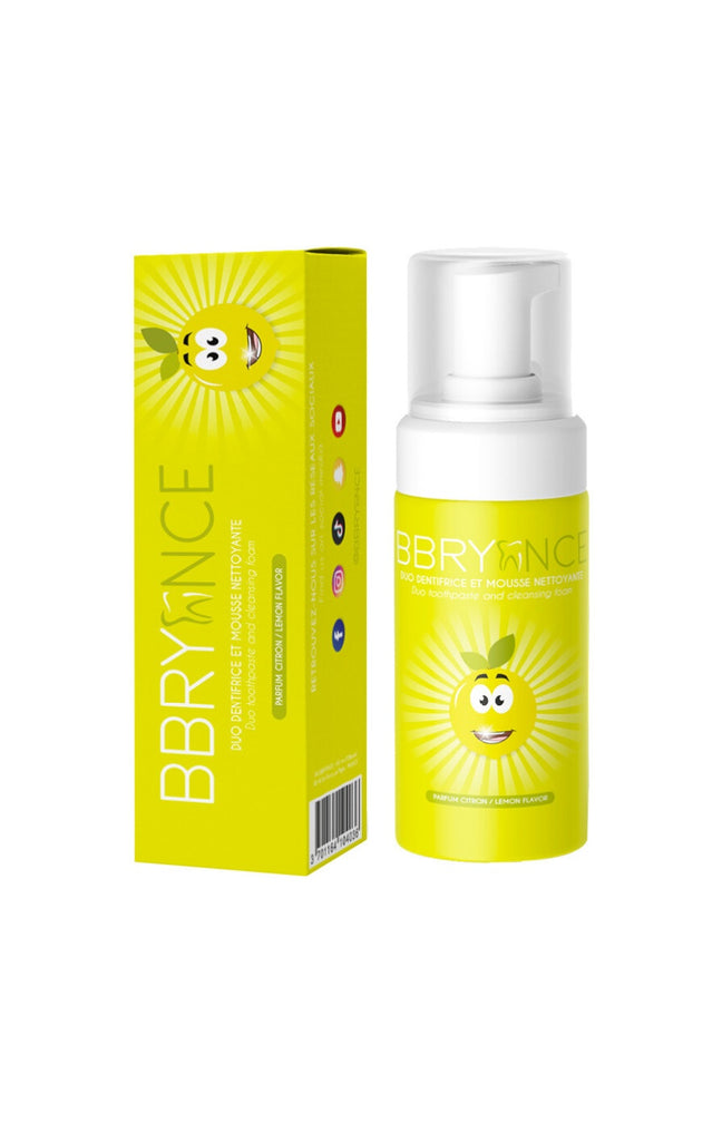 Dentifrice mousse blancheur - Citron - 50 ml