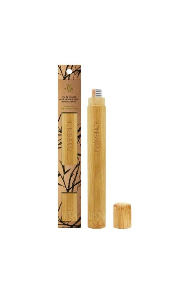 Etui de voyage pour brosse à dents - Bambou