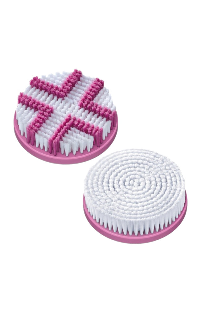 Brosse pour le corps - 2 embouts
