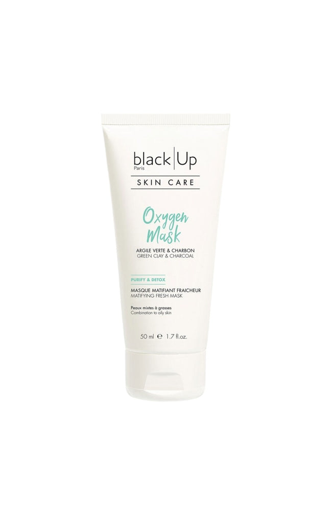 Masque matifiant fraîcheur - Argile verte & charbon - Peaux mixtes à grasses - 50 ml