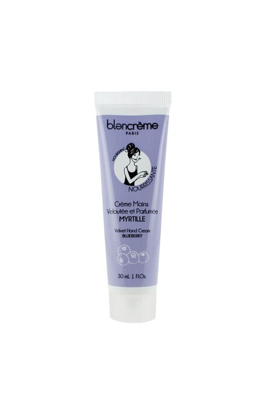 Crème veloutée - Myrtille - Mains & ongles - 30 ml