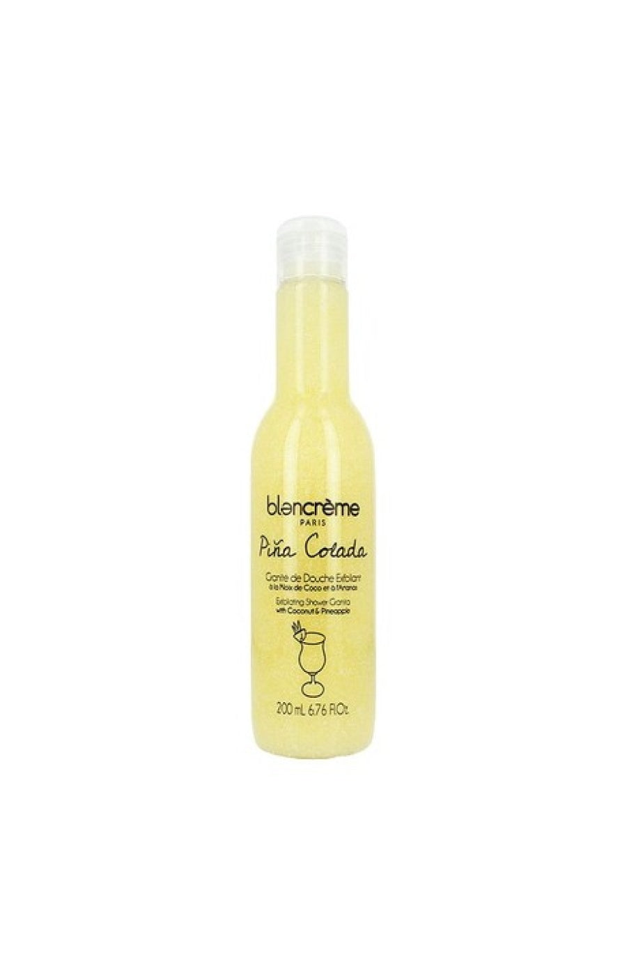Granité de douche exfoliant - Piña colada - Corps - 200 ml