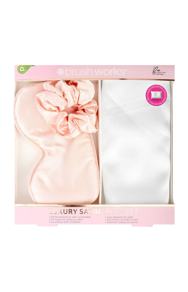 Coffret de sommeil en satin - 3 produits