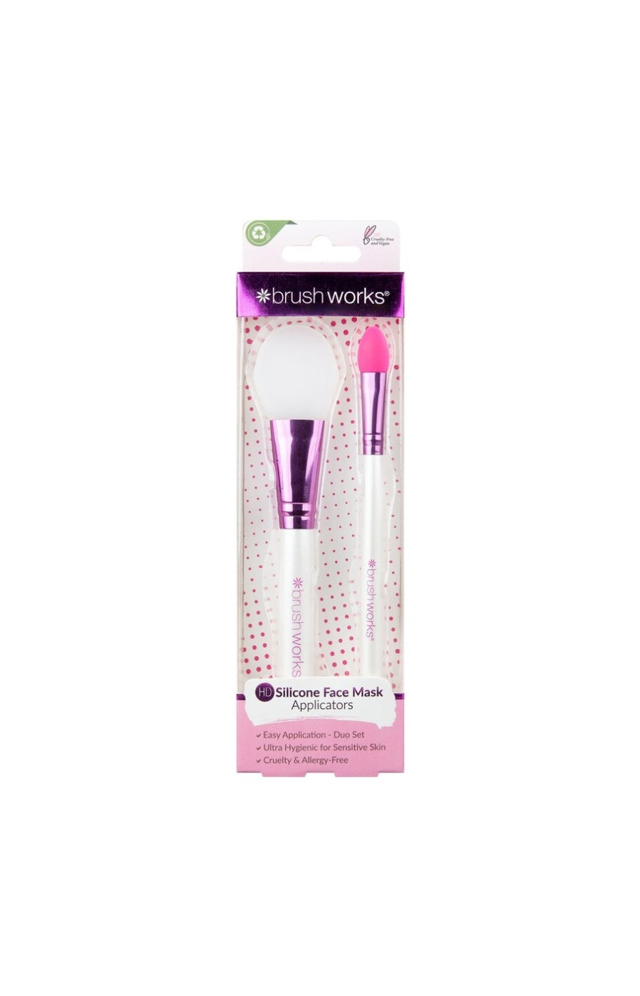Duo d'applicateurs de masques en silicone - Visage & corps