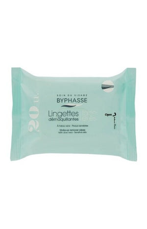 Lingettes démaquillantes - Peaux sensibles - 20 unités