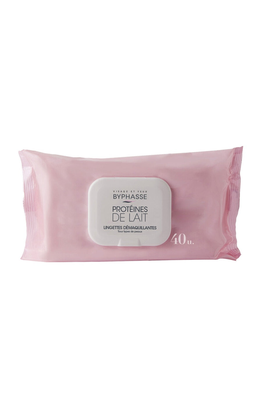 Lingettes démaquillantes - Protéines de lait - Visage ingettes