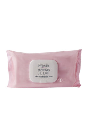 Lingettes démaquillantes - Protéines de lait - Visage ingettes