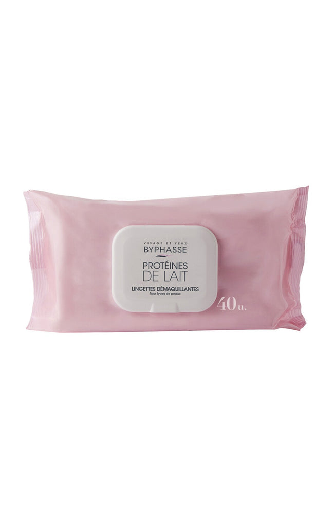 Lingettes démaquillantes - Protéines de lait - Visage ingettes