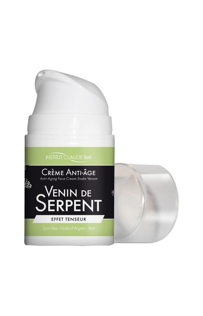 Crème anti-âge au venin de serpent