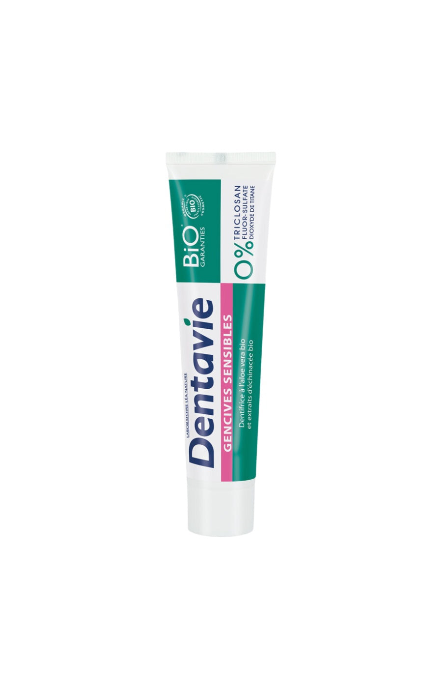 Dentifrice bio gencives sensibles - Aloe Vera & extrait d'échinacées bio - 75 ml