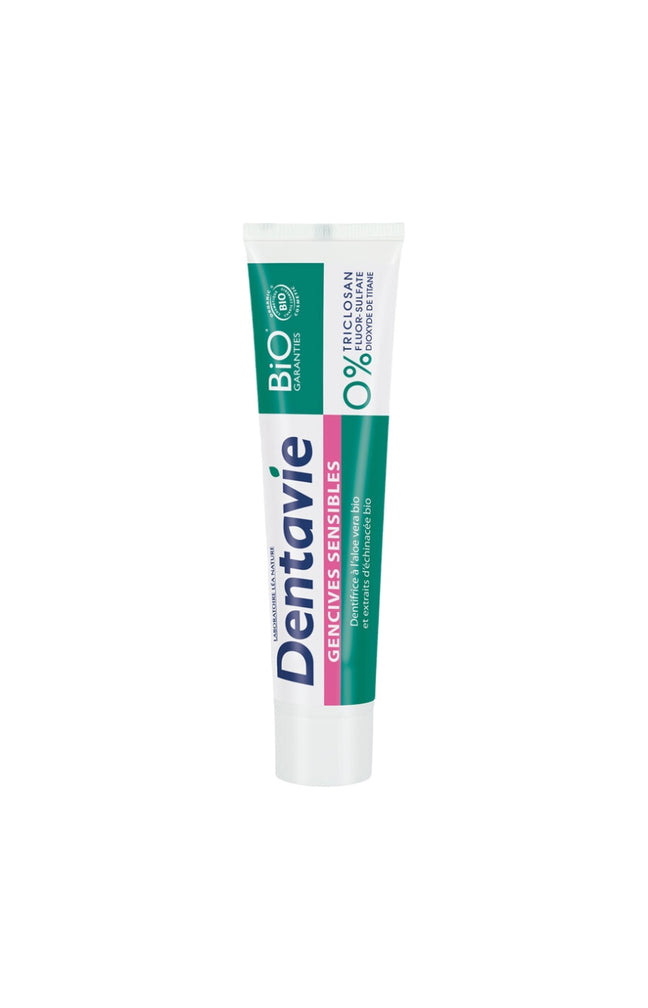 Dentifrice bio gencives sensibles - Aloe Vera & extrait d'échinacées bio - 75 ml