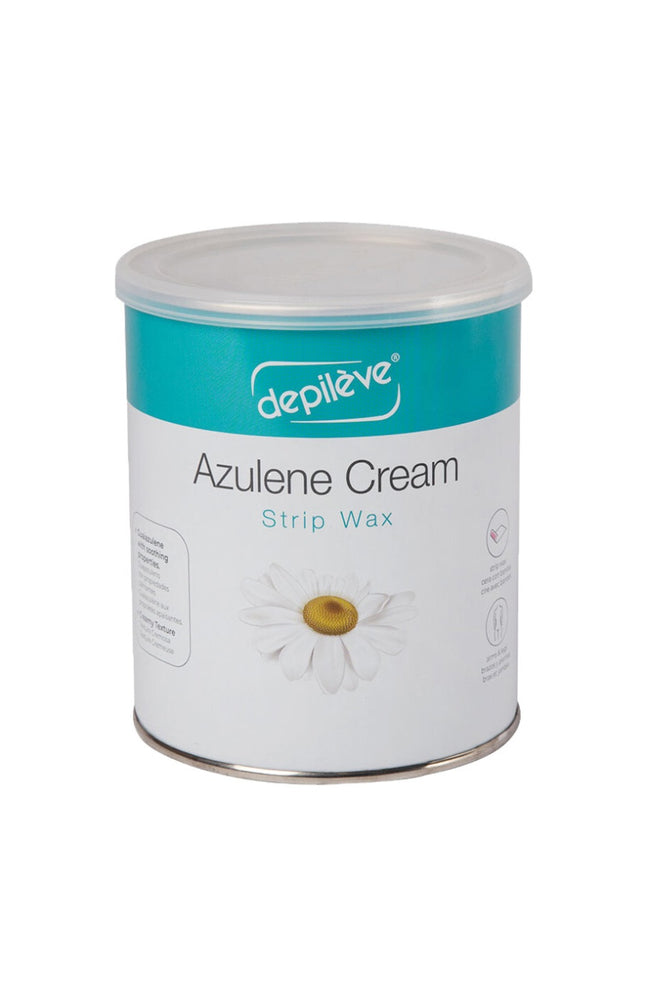 Cire avec bandes - Azulène - Peaux sèches & sensibles - 800 g
