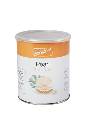 Cire avec bandes - Perle - Visage & corps - 800 g