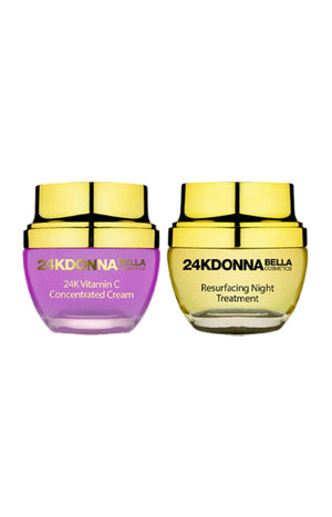 Duo anti-âge hydratant & resurfaçant - Peaux matures