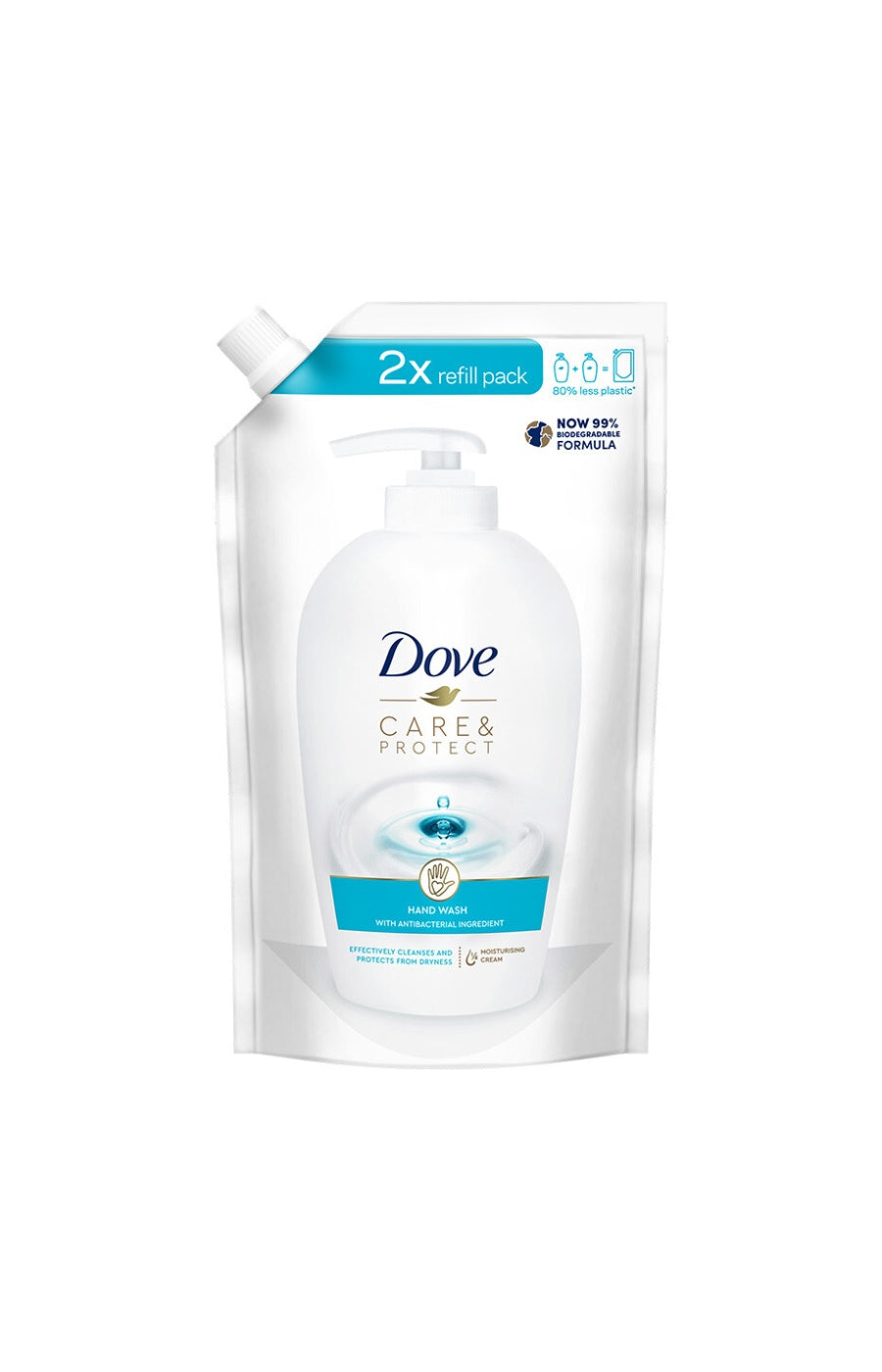 Recharge savon liquide - Care & protect - Mains - 500 ml