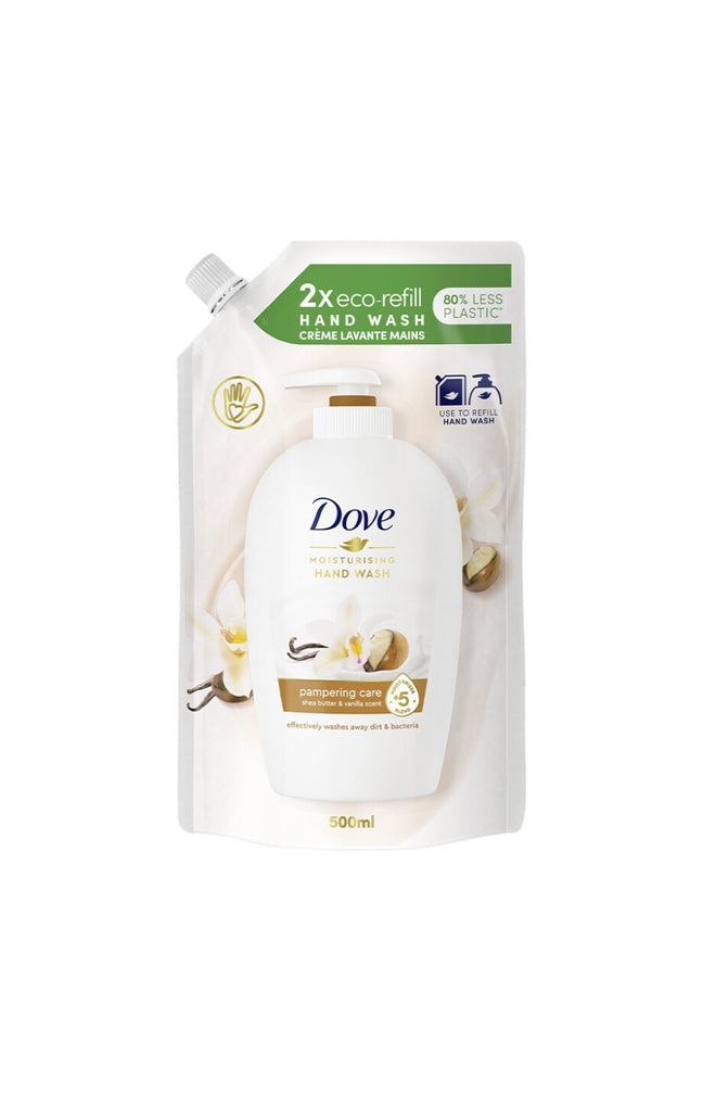 Recharge savon liquide - Beurre de karité & vanille - Mains - 500 ml