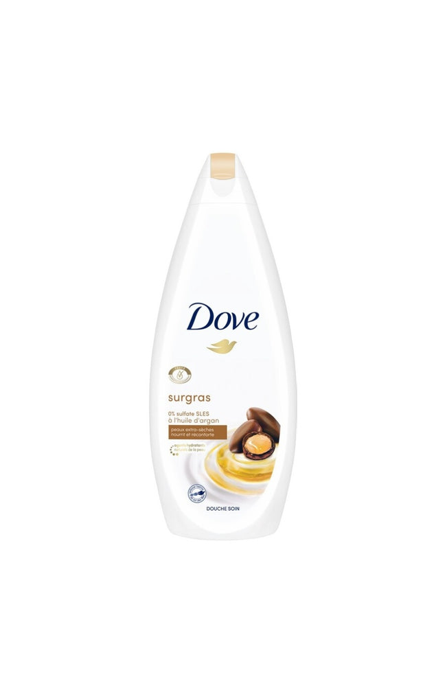 Gel douche surgras - Huile d'argan - Peaux sèches - 750 ml