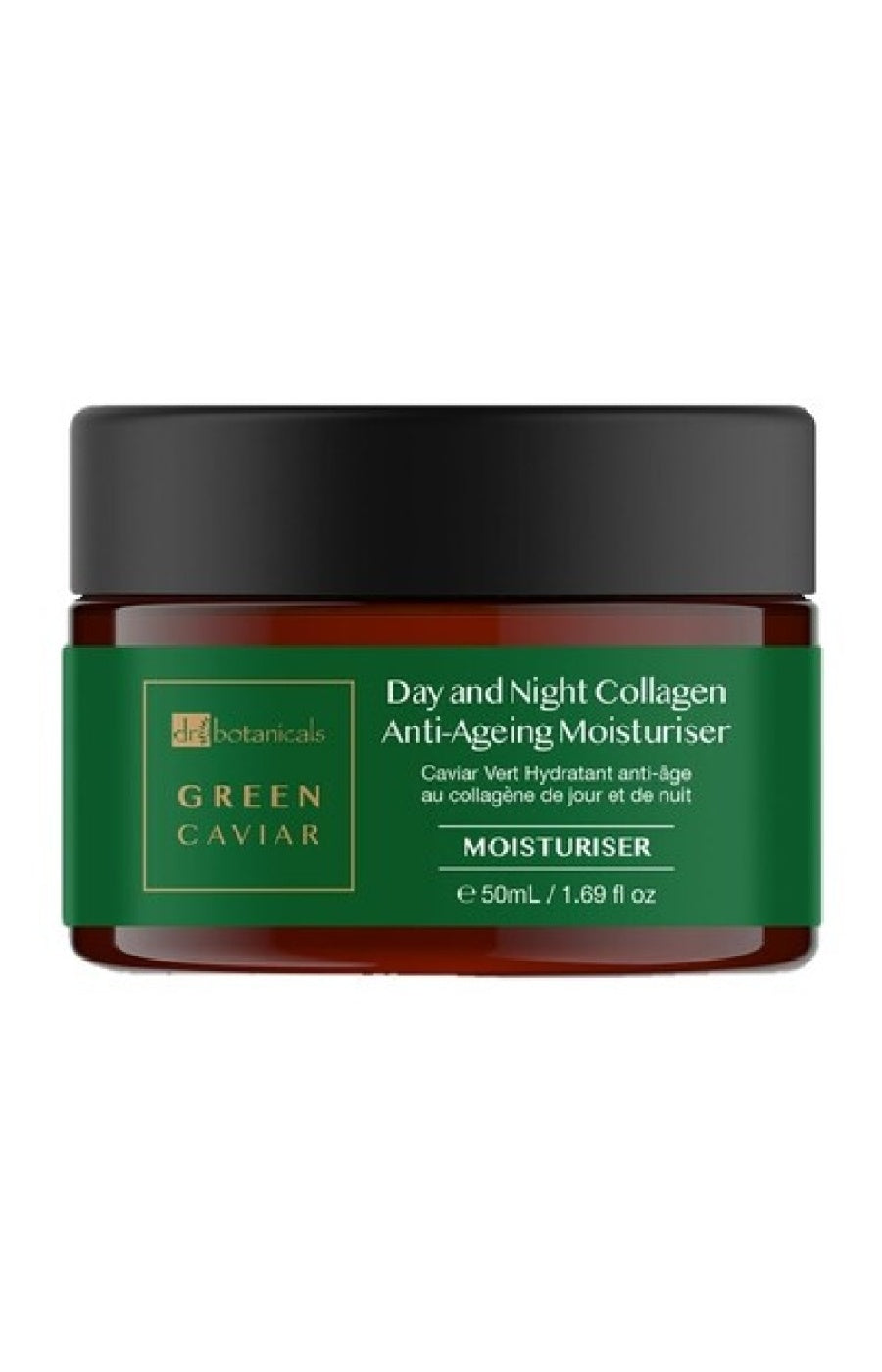 Crème hydratante anti-âge - Jour & nuit - Caviar vert - Peaux matures - 50 ml