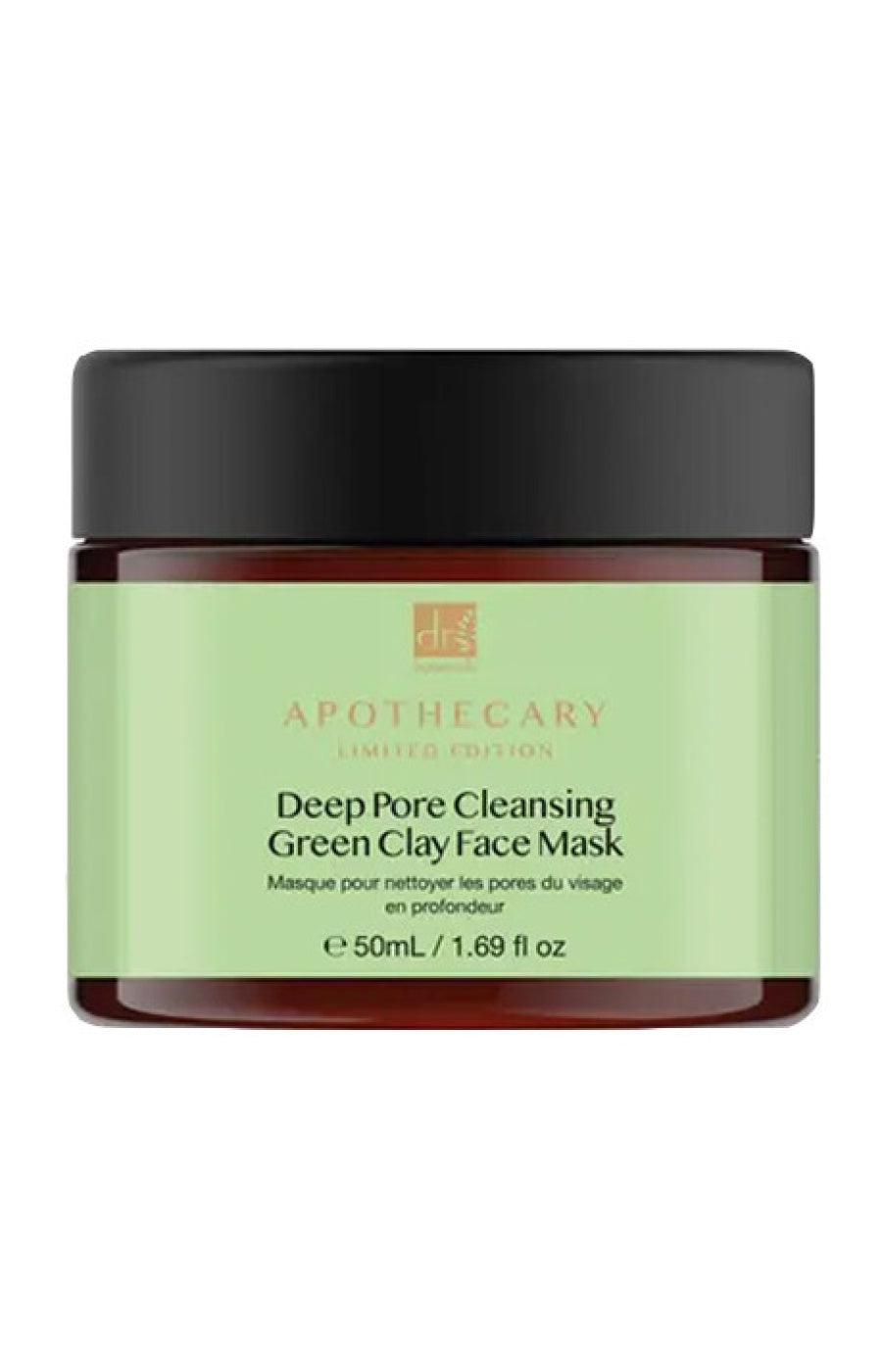 Masque nettoyant - Argile verte - Visage - 50 ml