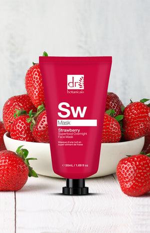 Masque de nuit - Fraise - Visage - 50 ml