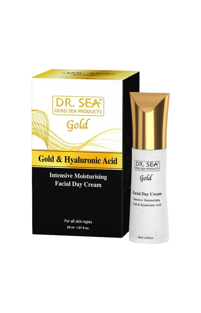 Crème de jour hydratation intense - Or & acide hyaluronique - 50 ml