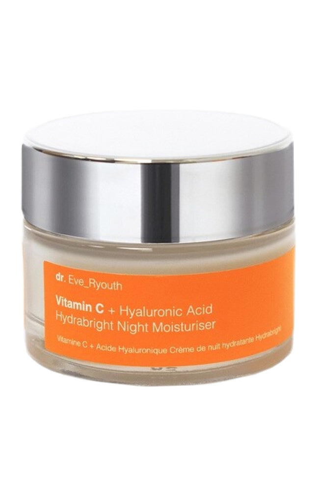 Crème de nuit hydratante - Vitamine C & acide hyaluronique - Visage - 50 ml