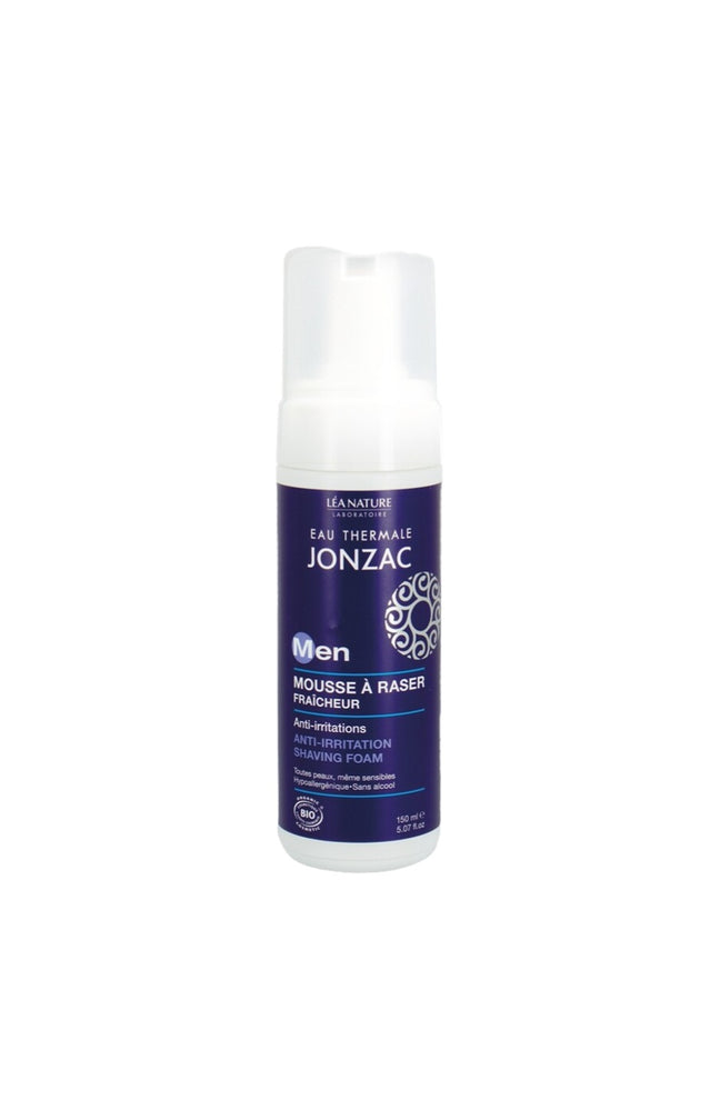Mousse à raser fraîcheur anti-irritations bio - Homme - 150 ml
