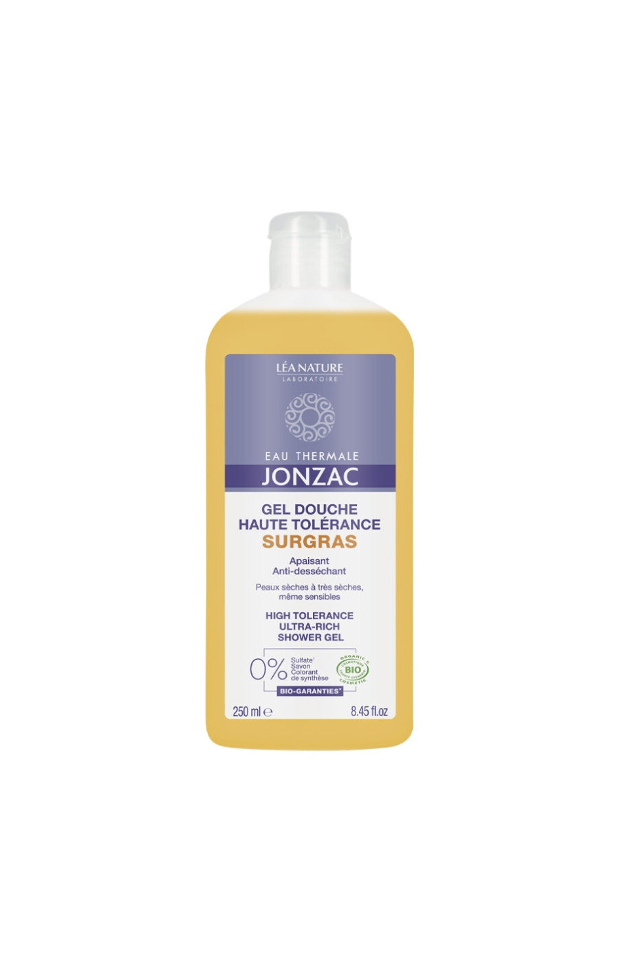 Gel douche surgras bio - Nutritive - Corps - 250 ml