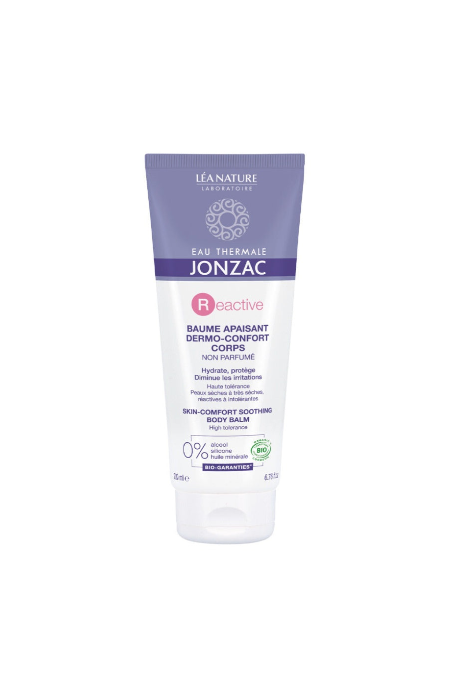Baume apaisant dermo-confort bio - Reactive - Corps - 200 ml