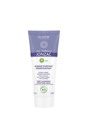 Masque purifiant désincrustant bio - Pure - Peaux mixtes à grasses
