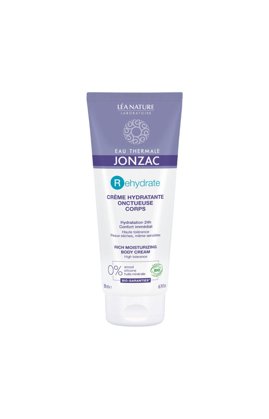 Crème hydratante onctueuse bio - Rehydrate - Corps -  200 ml