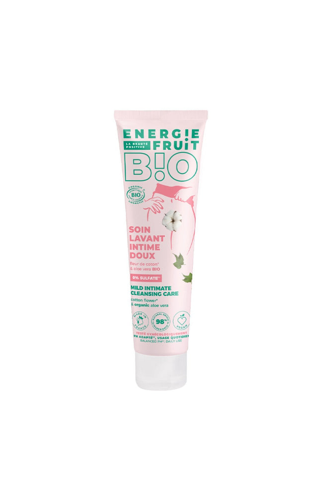 Soin lavant intime bio - Aloe vera & coton - Corps - 150 ml