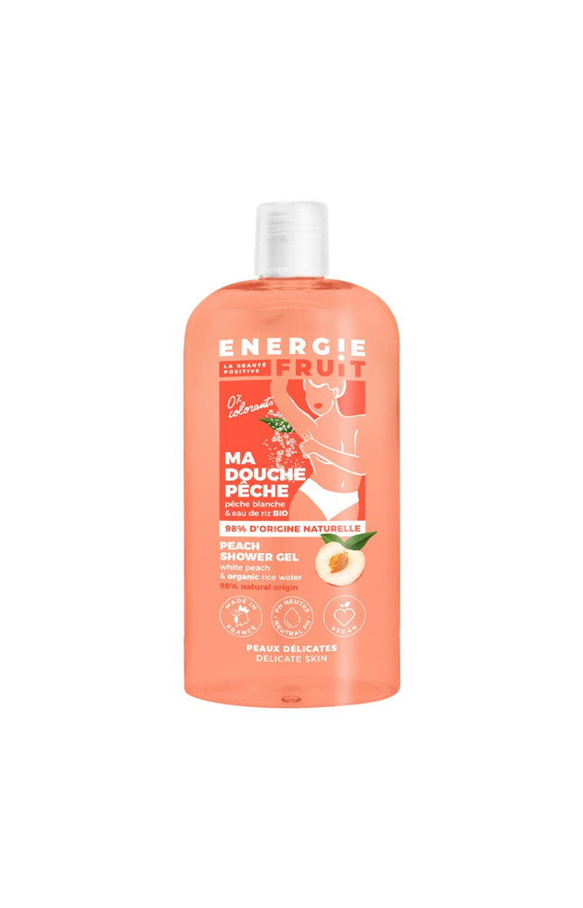 Gel douche - Pêche blanche & eau de riz - 500 ml