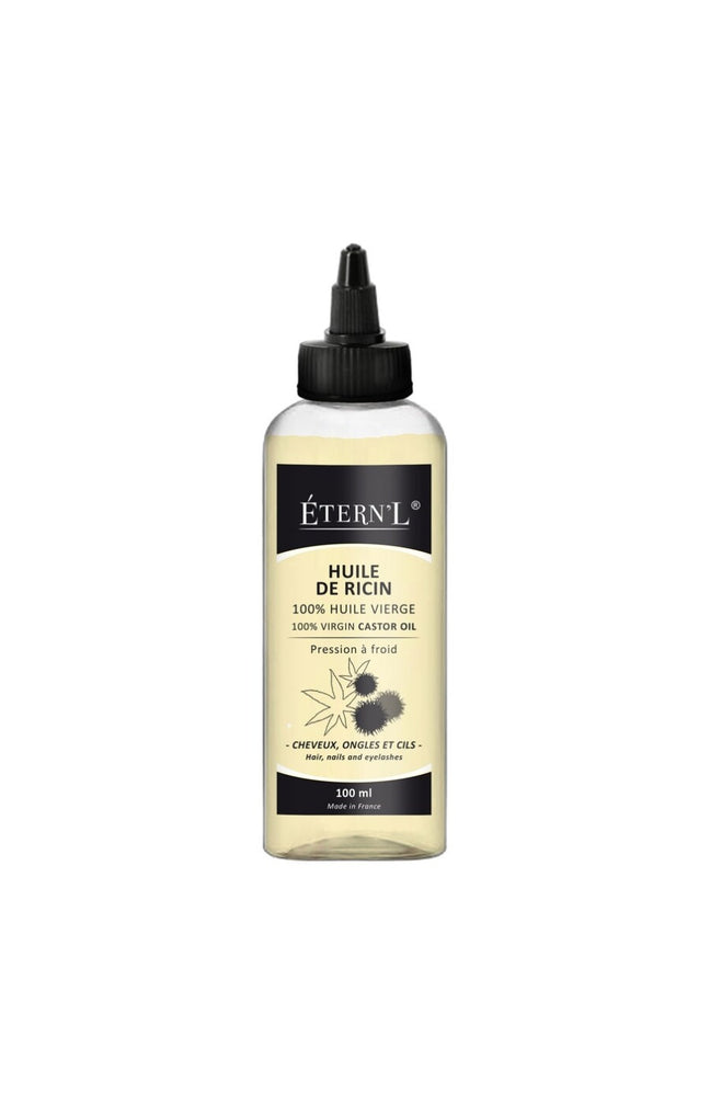 Huile de ricin pressée à froid - 100% vierge - Cheveux & ongles - 100 ml