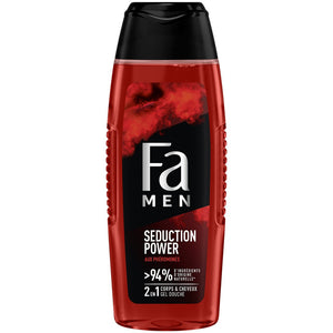 Gel douche Seduction power - Corps &amp; cheveux - Homme - 250 ml