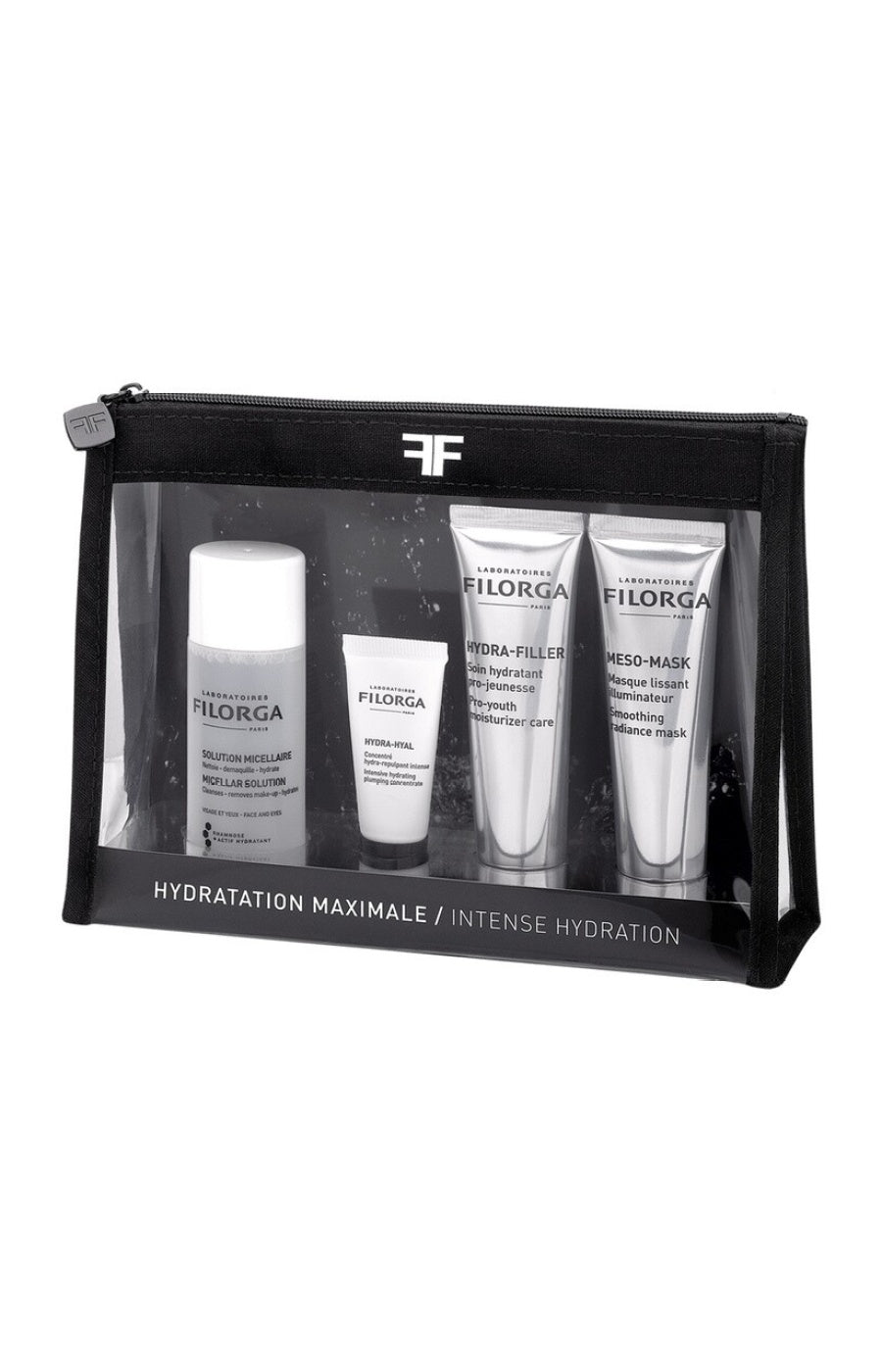 Kit hydratation maximale - Visage - 4 soins + trousse