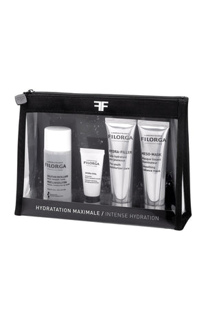 Kit hydratation maximale - Visage - 4 soins + trousse