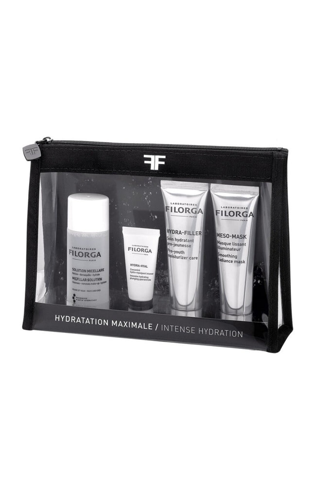 Kit hydratation maximale - Visage - 4 soins + trousse