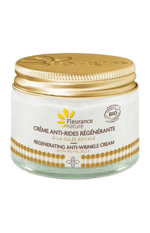 Crème anti-rides régénérante bio - Gelée royale - Visage