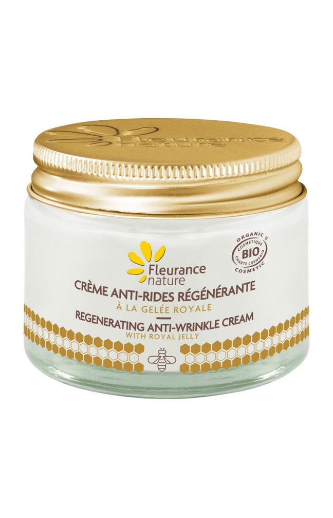 Crème anti-rides régénérante bio - Gelée royale - Visage