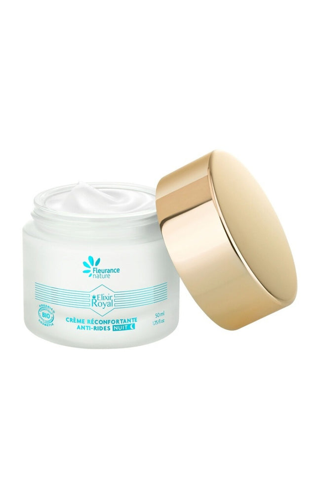 Crème de nuit bio réconfortante anti-rides - Visage
