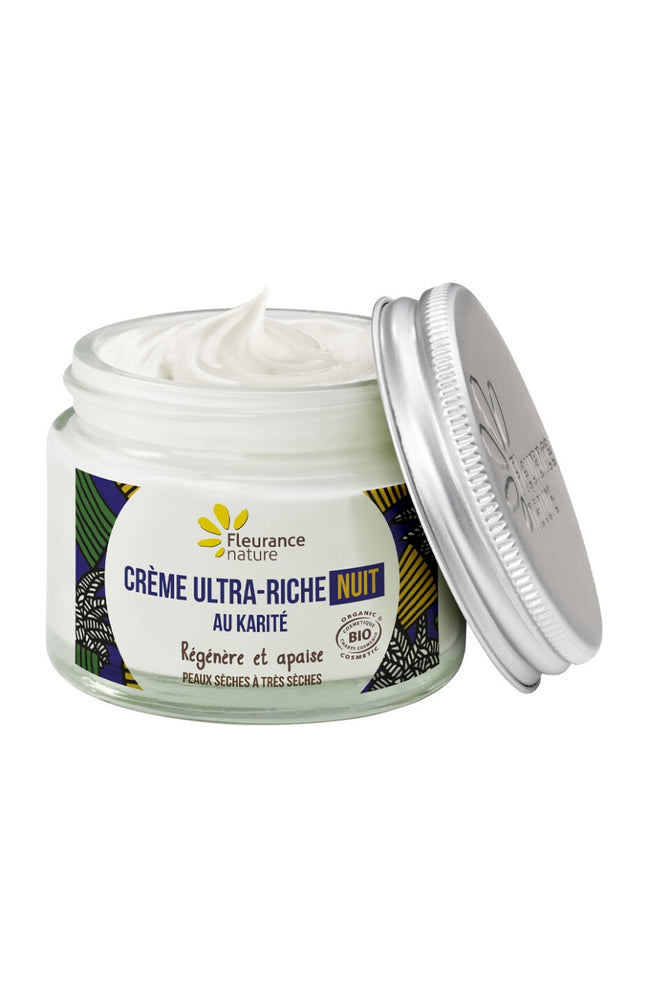 Crème de nuit bio - Karité - Visage