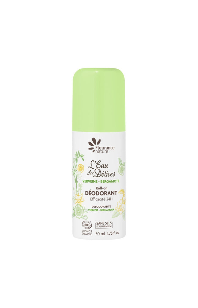 Déodorant roll-on bio - Verveine & bergamote - Corps - 50 ml