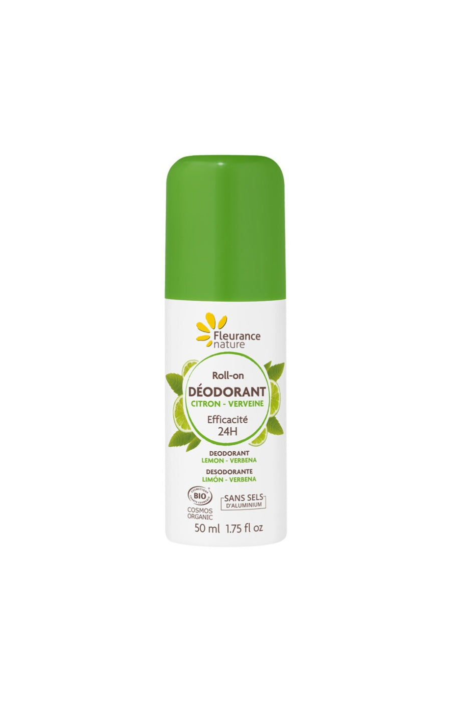 Déodorants roll-on bio - Citron & verveine - Corps - 2 x 50 ml