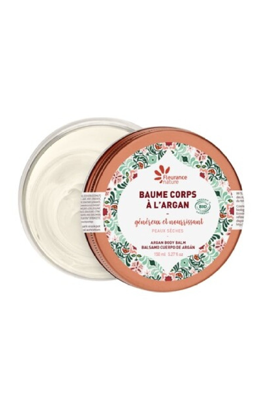 Baume nourrissant bio - Argan - Corps - 150 ml