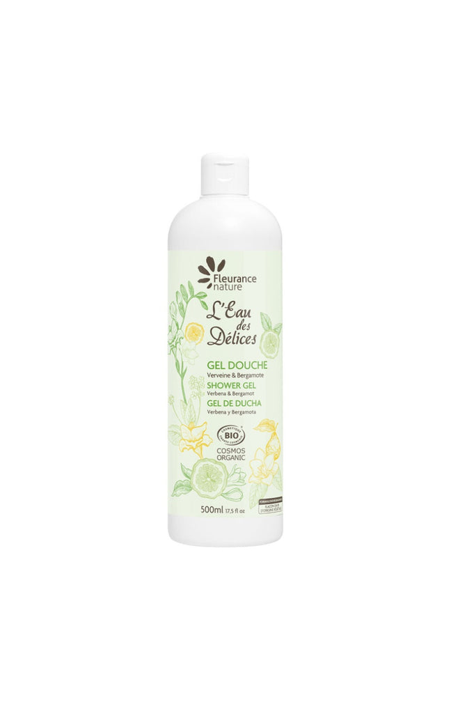 Gel douche nourrissant bio - Verveine & bergamote - Corps - 500 ml
