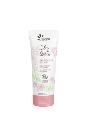 Gels douche nourrissants bio - Rose & jasmin - Corps - 2 x 200 ml