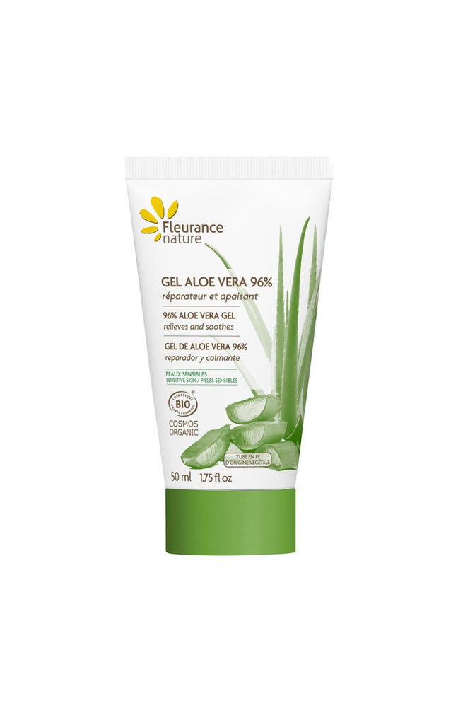 Gel bio réparateur & apaisant - Aloe vera 96% - Corps - 50 ml
