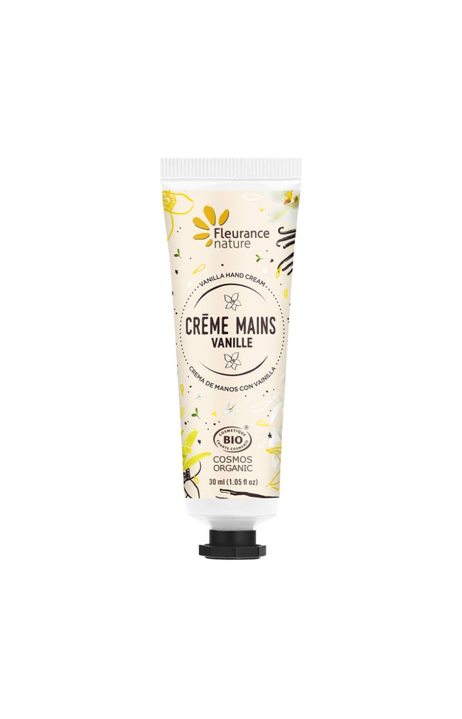 Crème hydratante bio - Vanille - Mains - 30 ml